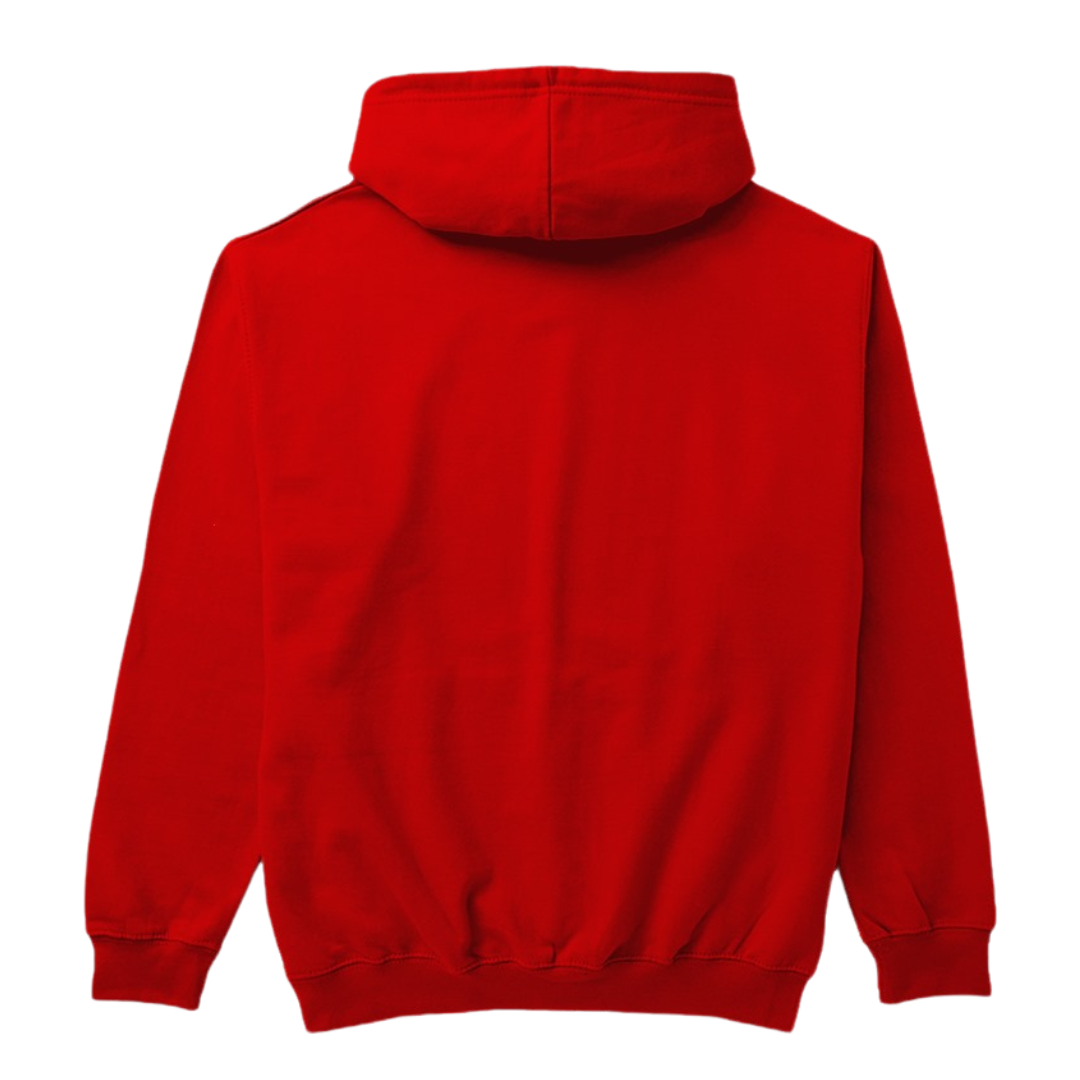 HEAVYWEIGHT OVERSIZED RED HOODIE