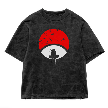 ANIME CLAN LOGO OVERSIZED T-SHIRT