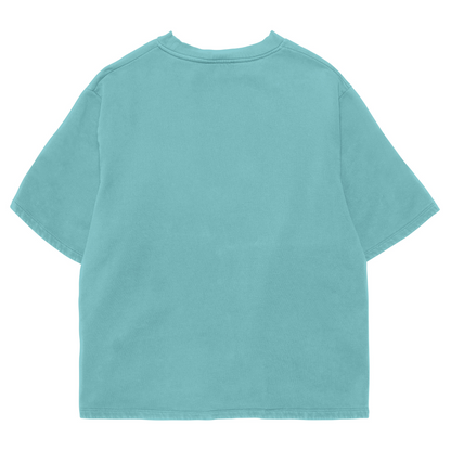 PLAIN SKY BLUE OVERSIZED T-SHIRT