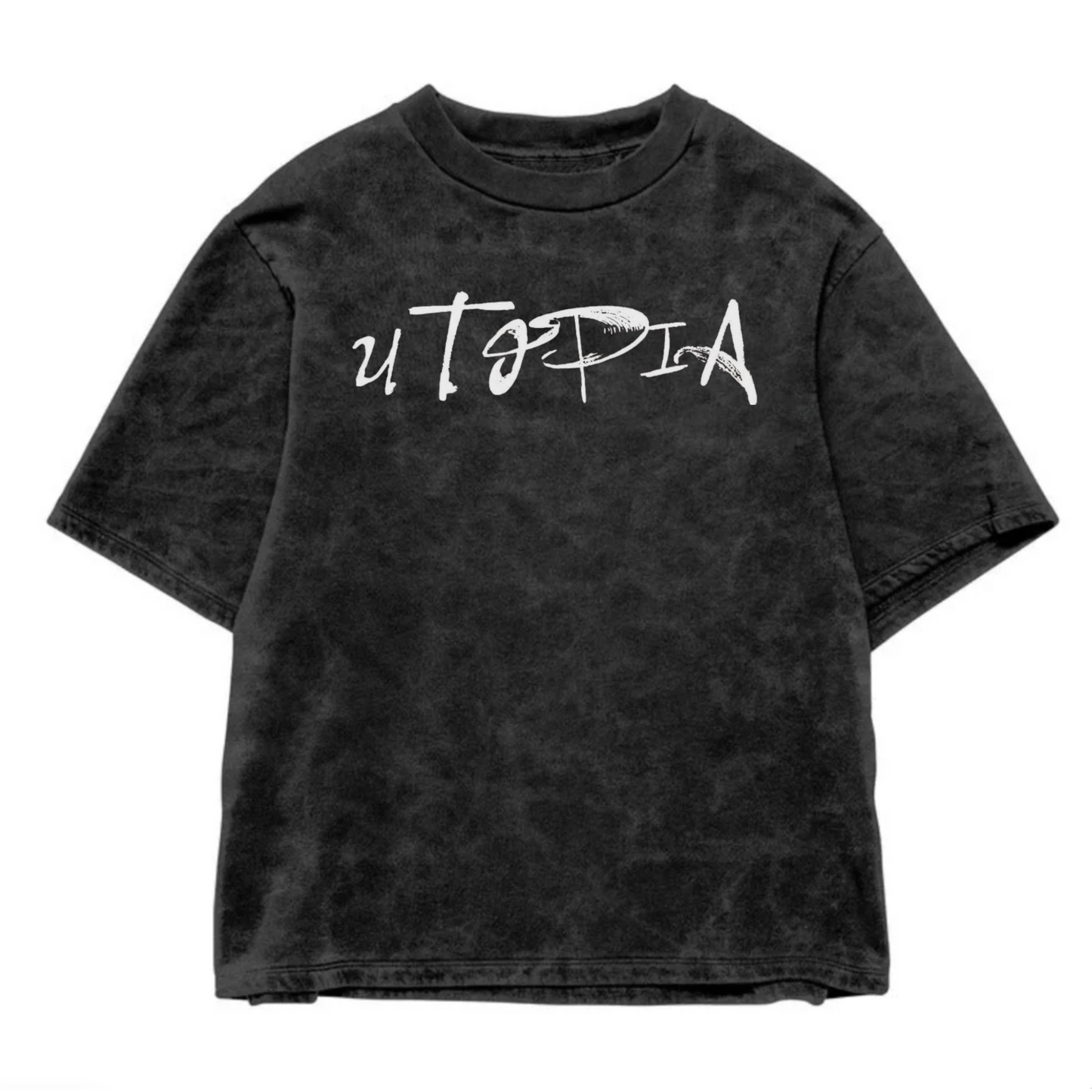 UTOPIA ACID WASH OVERSIZED T-SHIRT