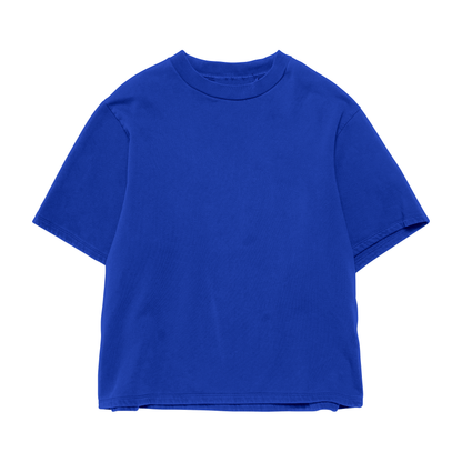 PLAIN ROYAL BLUE OVERSIZED T-SHIRT