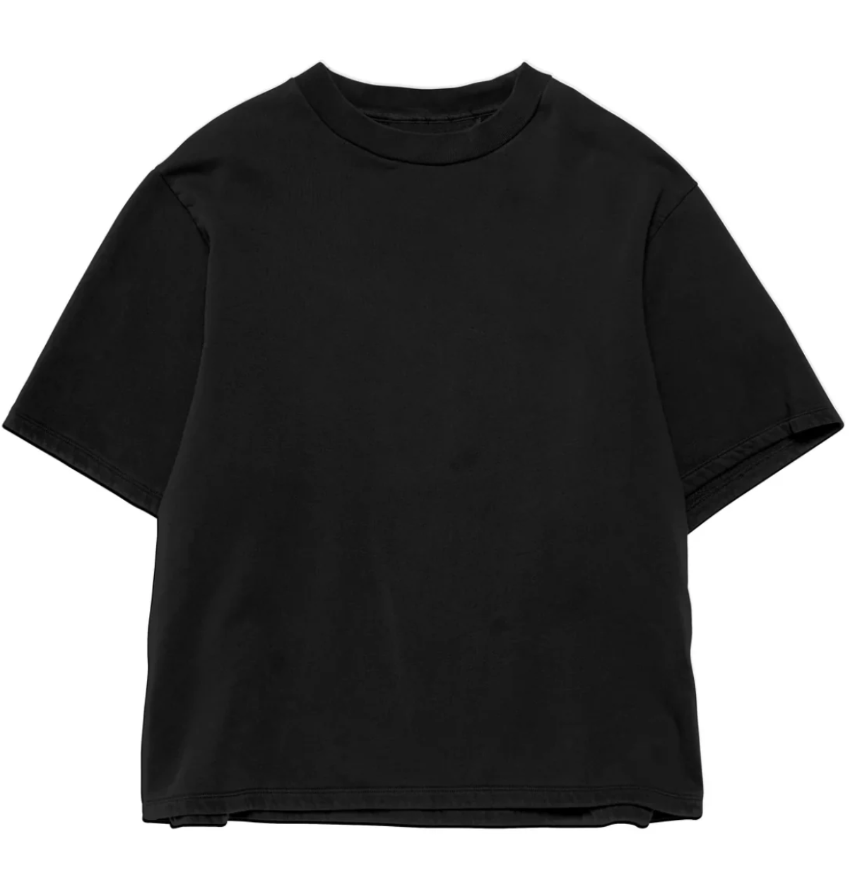 PLAIN BLACK OVERSIZED T-SHIRT