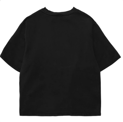 PLAIN BLACK OVERSIZED T-SHIRT