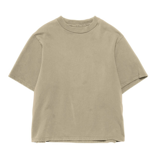 PLAIN BEIGE OVERSIZED T-SHIRT