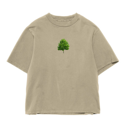 MONEY TREES BEIGE OVERSIZED T-SHIRT